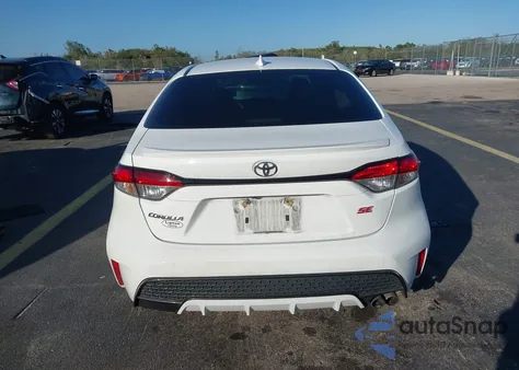 2021 Toyota Corolla Se z USA, uszkodzony, nr VIN 5YFS4MCE6MP076264